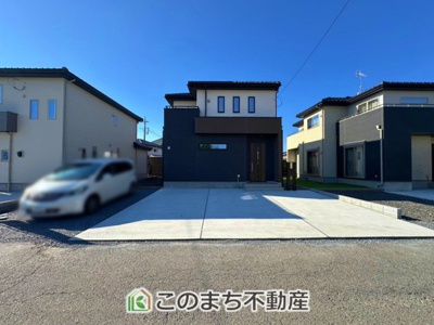 【駐車場】 | いろどりアイタウン矢板市東町22-P1 | お車並列３台分ご用意しております♪
