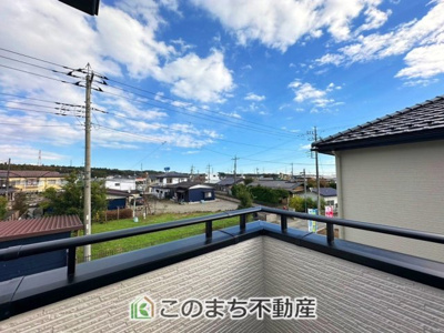 【展望】 | いろどりアイタウン矢板市東町22-P1 | バルコニーからの眺めです！
