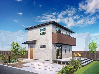 【完成予想図】 | いろどりアイタウン那須塩原市埼玉22-P4 | 完成予想パースです（同社施工の完成物件・モデルハウスがご見学できます）