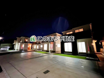 【外観】 | ハートフルタウン宇都宮市峰6期 | お仕事帰りのご内覧も大歓迎です♪
お気軽にお問合せ下さいませ！