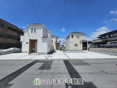 【駐車場】 | ハートフルタウン宇都宮市東簗瀬1丁目1期 | お車駐車スペース２台分ご用意しております♪
