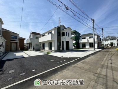 【前面道路含む現地写真】 | ハートフルタウン宇都宮市陽東5丁目1期 | 前面道路含む現地写真