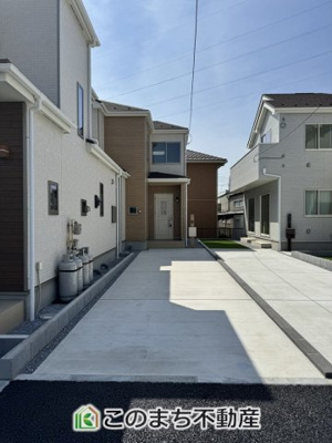 【駐車場】 | ハートフルタウン宇都宮市陽東5丁目1期 | カースペースは縦列２台分ございます！