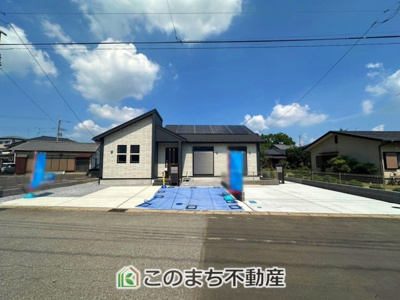 【駐車場】 | ブルーミングガーデン宇都宮市大和2丁目 | カースペースは並列２～３台分ございます！