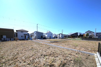 【外観】 | 久喜市八甫第８期 No,１ | 北東から撮影。南側区画完成前写真です。