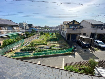 【展望】 | 八田荘小・平成２年建築・大和ハウス工業施工・北東角地・土地64坪・堺市中区八田寺町