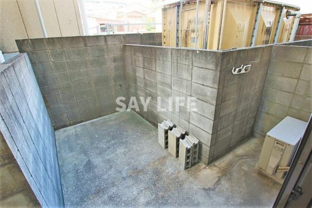 グローリーハイツ東成のバルコニー