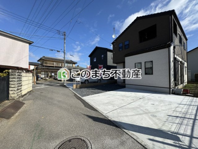 【前面道路含む現地写真】 | 宇都宮市鶴田町新築住宅B号棟 | 前面道路含む現地写真