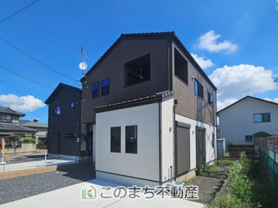 【外観】 | 宇都宮市鶴田町新築住宅B号棟 | 本日ご内覧できます(*^^*)
お電話でのお問合せが非常にスムーズです！
現地直接集合のお待ち合わせも大丈夫です！
お気軽にお問合せ下さい(^^)/