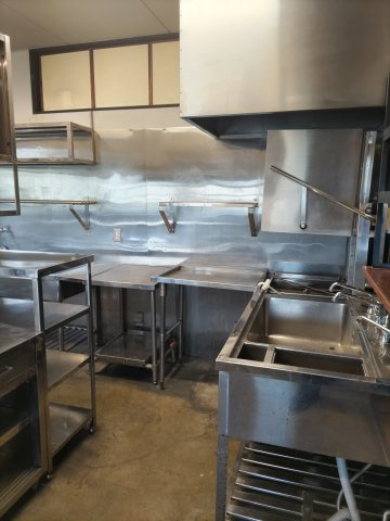 ６３６０５　美濃市横越中古店舗のキッチン