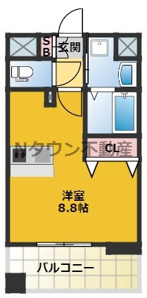 【間取り】 | プレサンス名古屋STATIONビジュ | 間取りです。