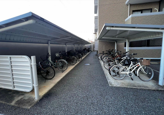 ロイヤルマンションラフィネ長尾の駐輪場|ロイヤルマンションラフィネ長尾（3LDK）