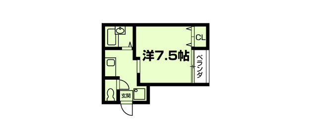 フォルム下鴨の間取り|代表的な間取りです。