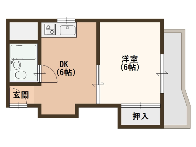 【間取り】 | ランスロットハイツ