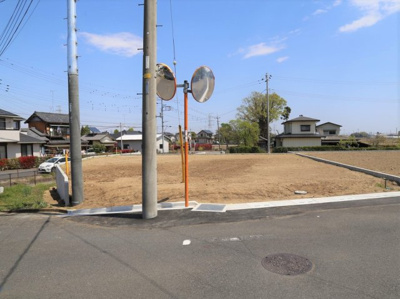 【外観】 | 八甫全７区画 （北）ＮＯ,６ | 真西側から撮影。南側住戸建設前写真。