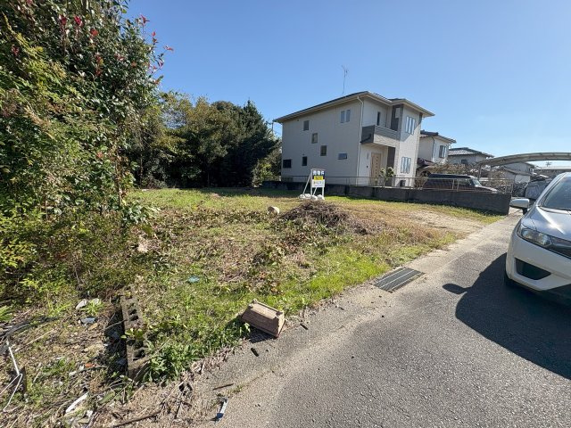 八女市宅間田の売地の外観