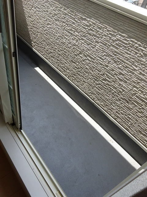 リベルタビラのバルコニー
