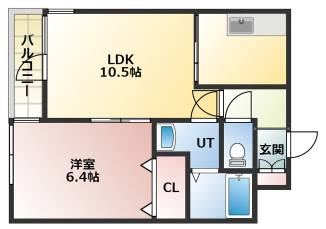 【間取り】 | 【CP対象】アルファアパルTOビル | 間取りです