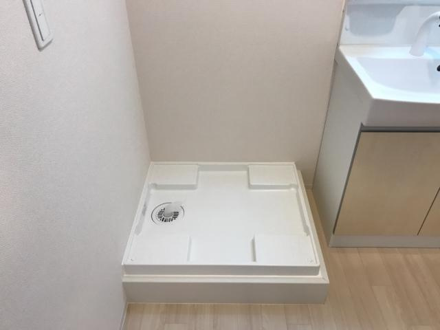 サンライズの設備|洗濯機置場