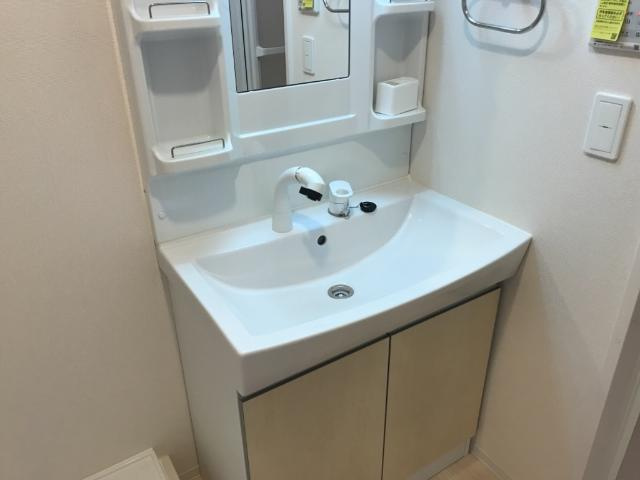 サンライズの洗面所|洗髪洗面化粧台