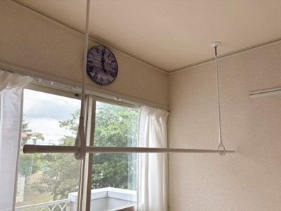 【設備】 | パークサイドシマザキ | 室内物干