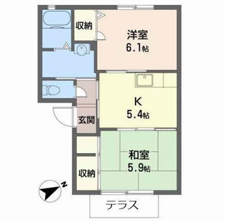 【間取り】 | ラフォーレＪ・Ｎ・Ⅰ