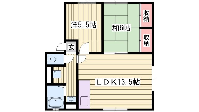 ジョイス広畑の間取り