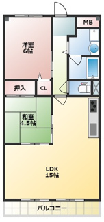 【間取り】 | シーサイドコーポラス西宮