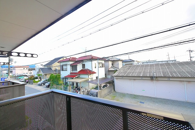 都（西九条町）の展望|お部屋からの眺めはこんな感じ。