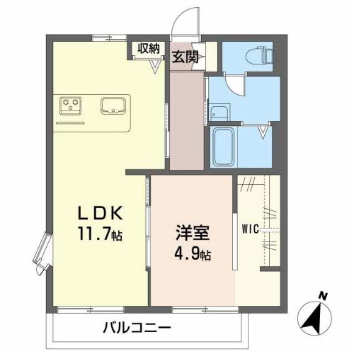 グリーンハイツ・シバの間取り