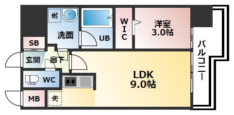 【間取り】 | Attirant西三国
