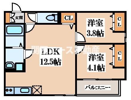 【間取り】 | AVANTIO KOSAKA