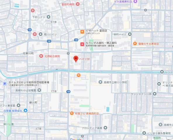 ハイツ81の地図