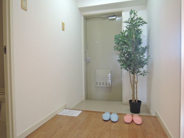 ハイツ81の玄関