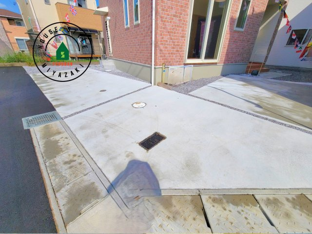 第4下田島平松モデル(5号棟)の駐車場|駐車場になります。