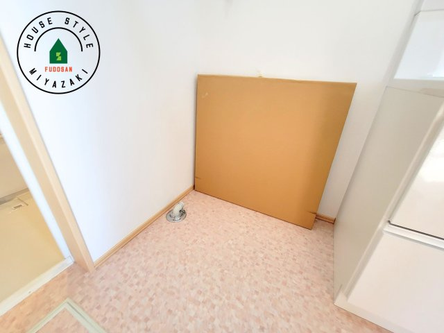 第4下田島平松モデル(5号棟)のランドリースペース|ランドリースペースとなります。広々して有効的にご使用できます。 