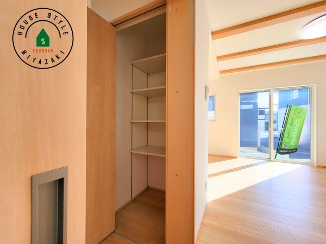 第4下田島平松モデル(5号棟)の内装|収納が沢山あると嬉しいですね