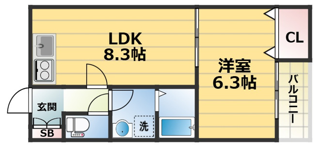 【間取り】 | アート守口