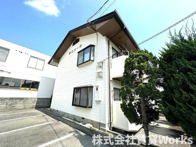 浜口コーポの外観|外はこのようになっています