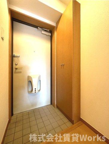 グランシティFukushimaの玄関|きれいな玄関です