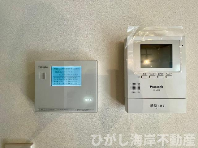 海老名市大谷南4丁目　中古戸建のセキュリティ|新規リフォーム完了！テレビモニター付インターホン