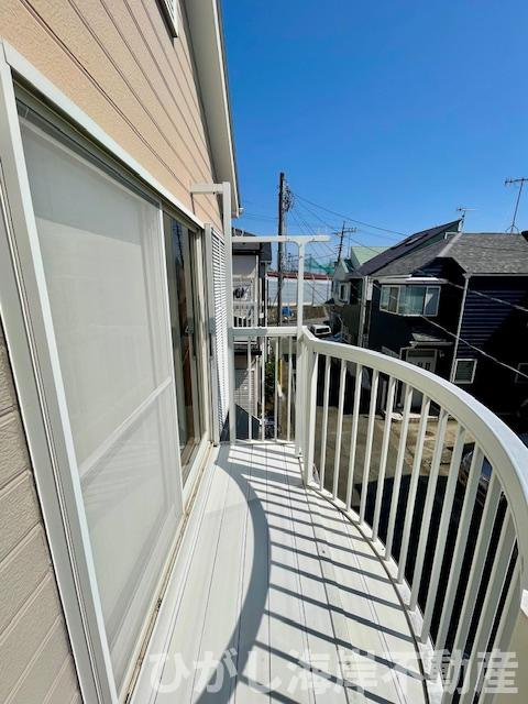 海老名市大谷南4丁目　中古戸建のバルコニー|新規リフォーム完了！バルコニー