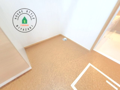 第8本郷南方モデル（2号棟）のランドリースペース|ランドリースペースとなります。広々して有効的にご使用できます。 