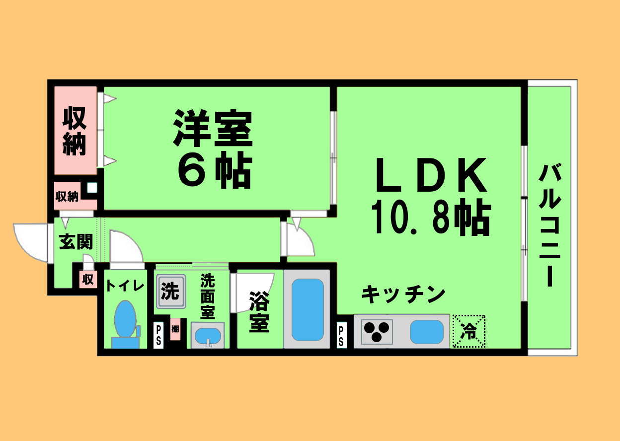レユシールの間取り|同建物別室含む