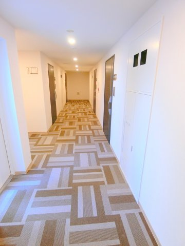 BlancCiel(ブランシエル)東蒲田のその他共用部分|カーペット式の共用廊下