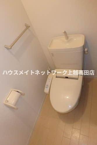 ディアスビーネ高田のトイレ|温水洗浄暖房便座（参考同型101号室室内写真）
