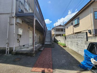 瀬戸畑ハイツのエントランス