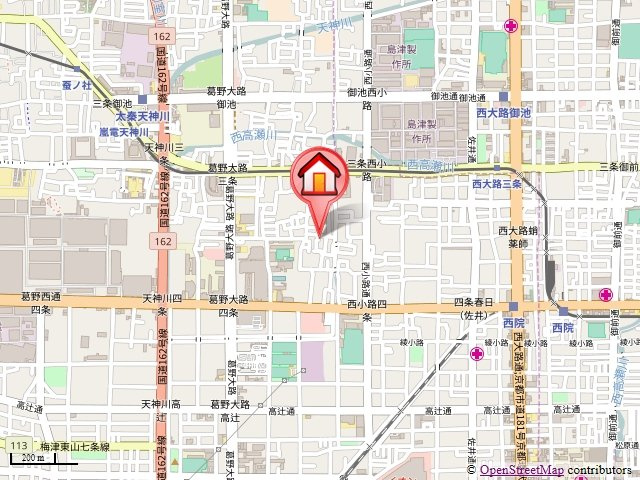 瀬戸畑ハイツの地図