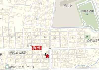 【地図】 | 鈴鹿市住吉1丁目 | 詳細Map