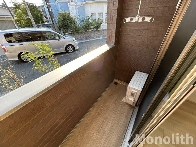 プロムナード箕形のバルコニー